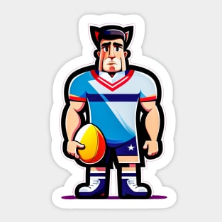 Rugby League Design Sticker